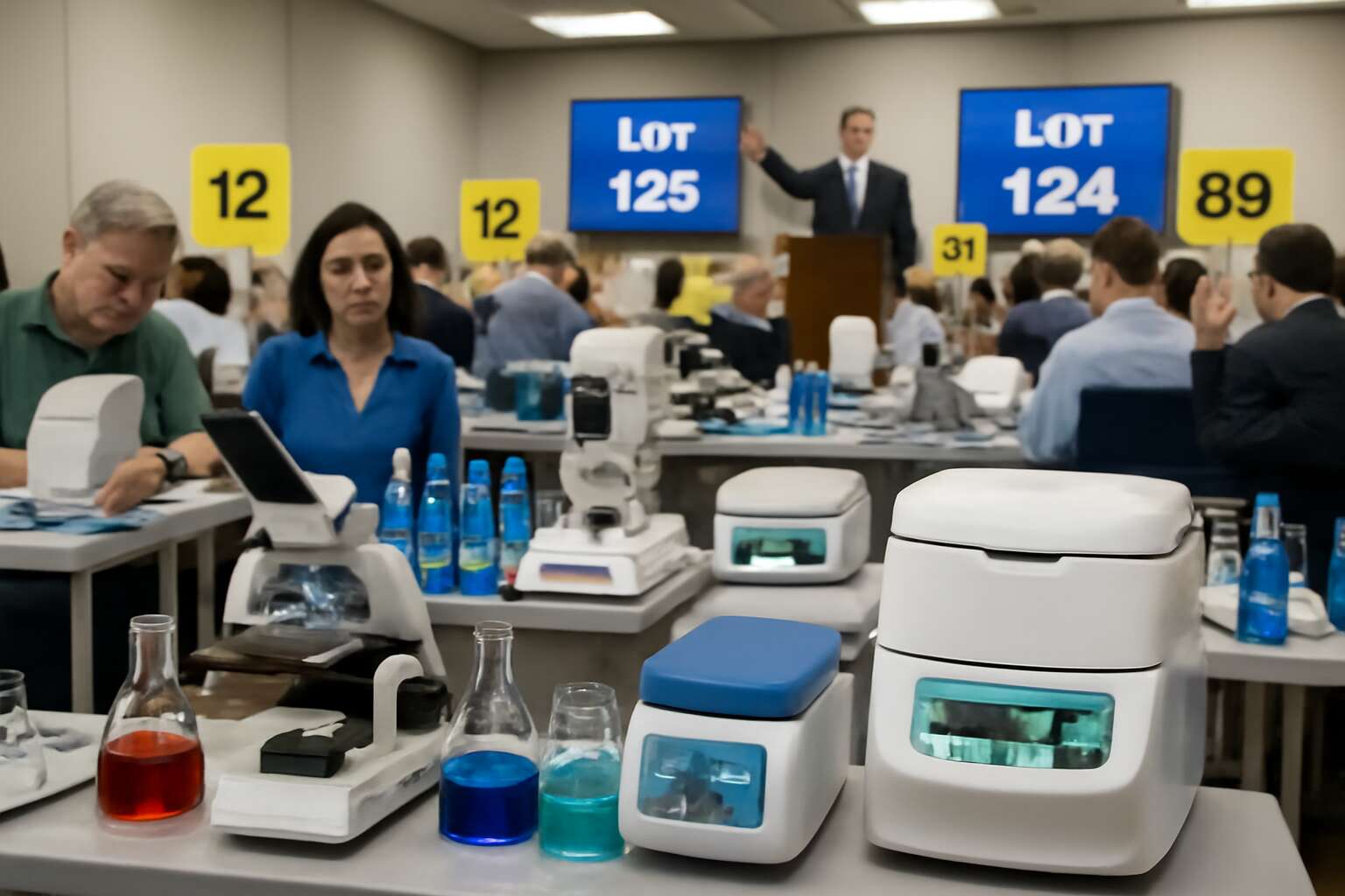 lab equipment auction canada