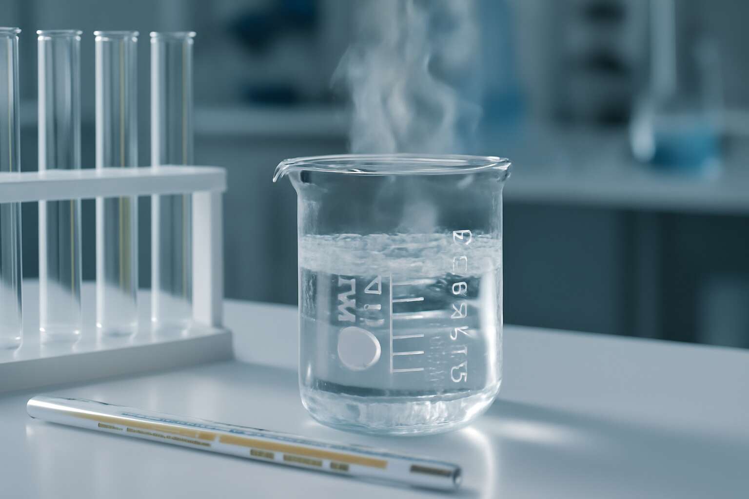 what lab equipment holds 50ml of boiling water