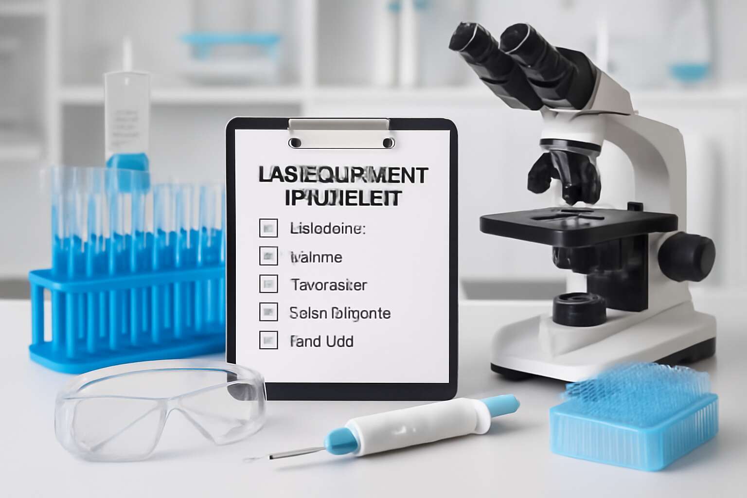lab equipment list pdf