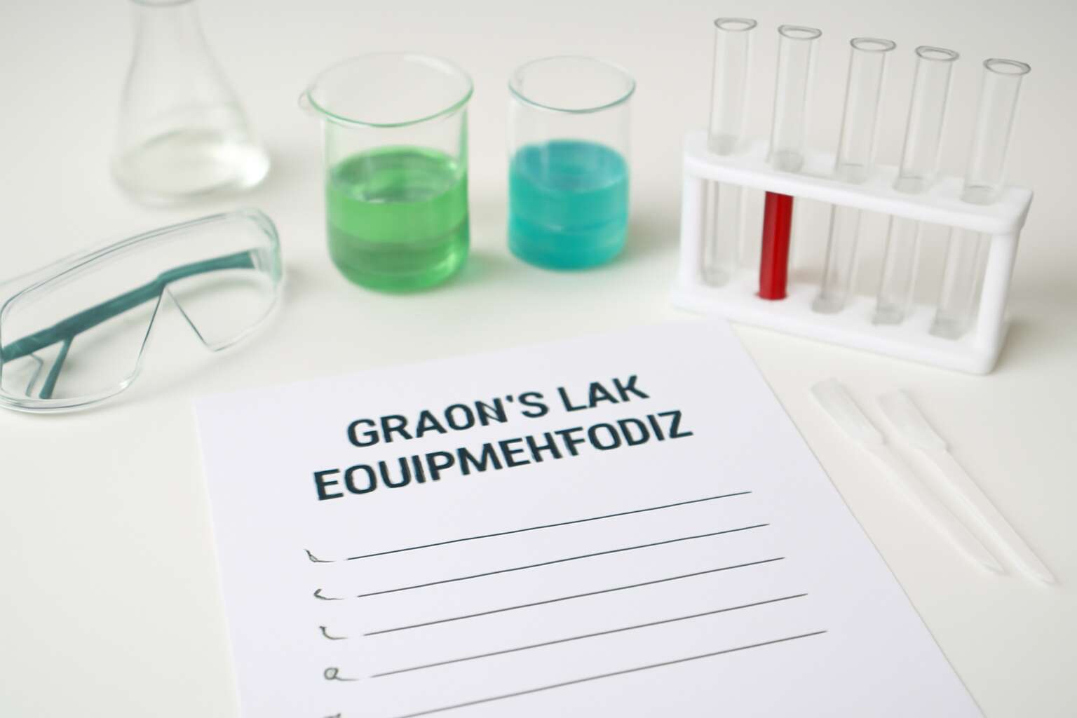 lab equipment quiz grade 9