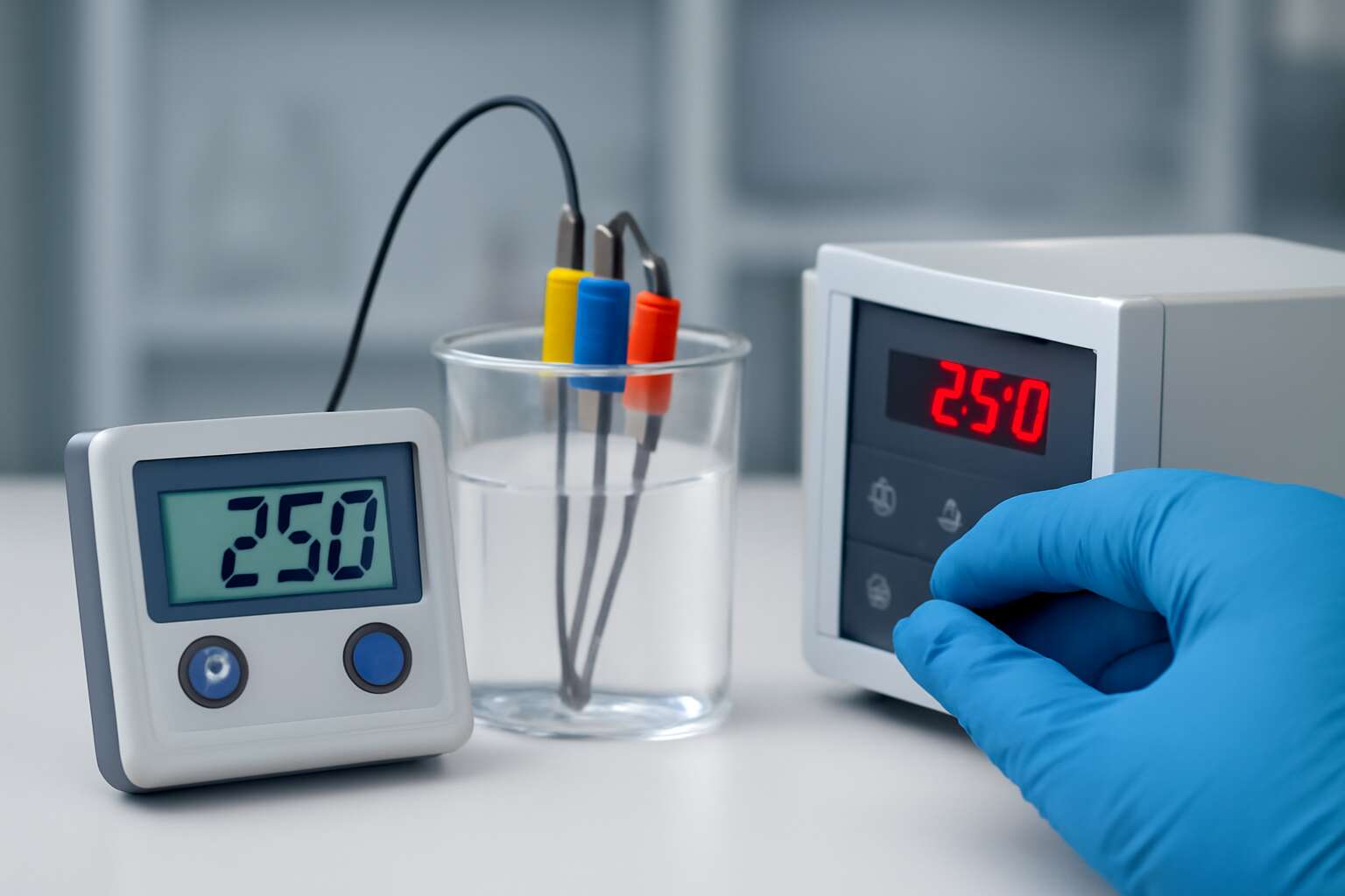lab equipment used to measure temperature