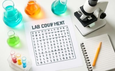 Lab Learning Fun: lab equipment word search answer key for students